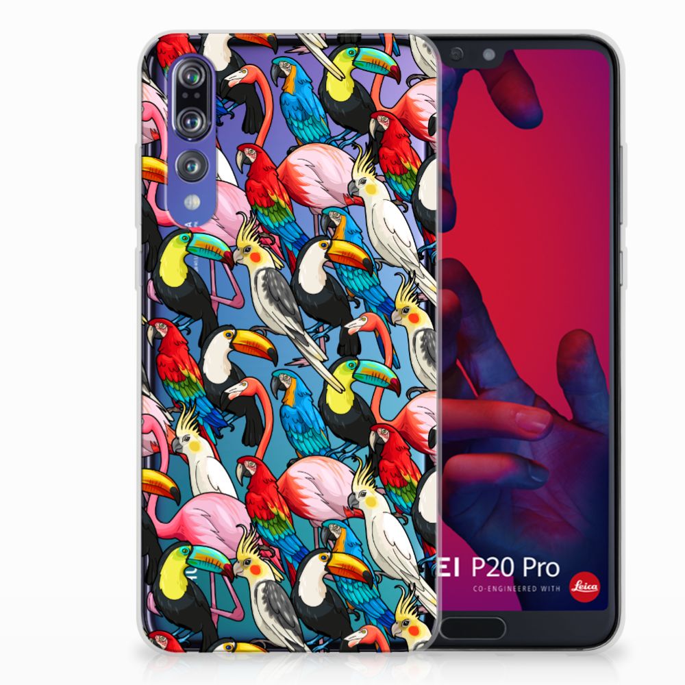 Huawei P20 Pro TPU Hoesje Birds