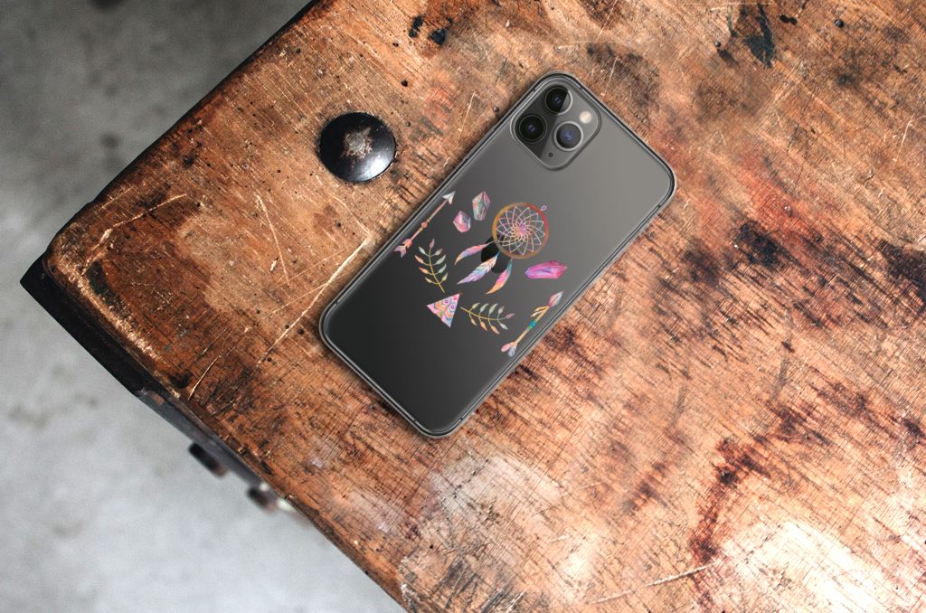 Apple iPhone 11 Pro Telefoonhoesje met Naam Boho Dreamcatcher