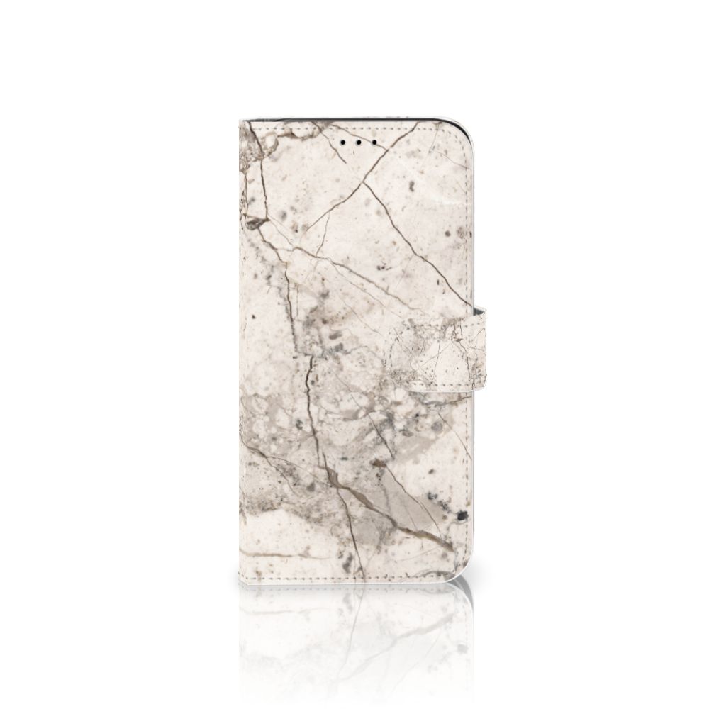 Apple iPhone 11 Pro Max Bookcase Marmer Beige