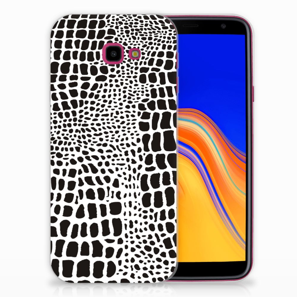 Samsung Galaxy J4 Plus (2018) TPU Hoesje Slangenprint