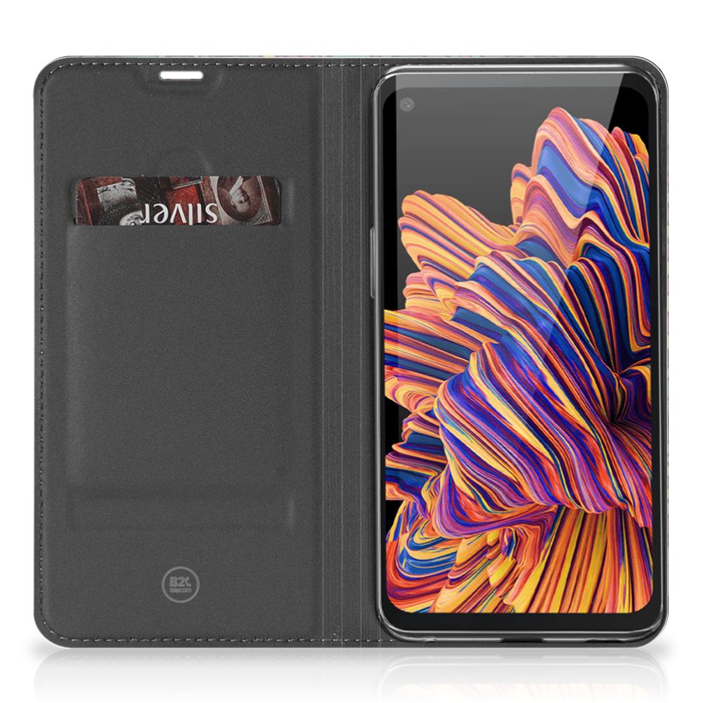 Samsung Xcover Pro Hoesje met Magneet Aztec