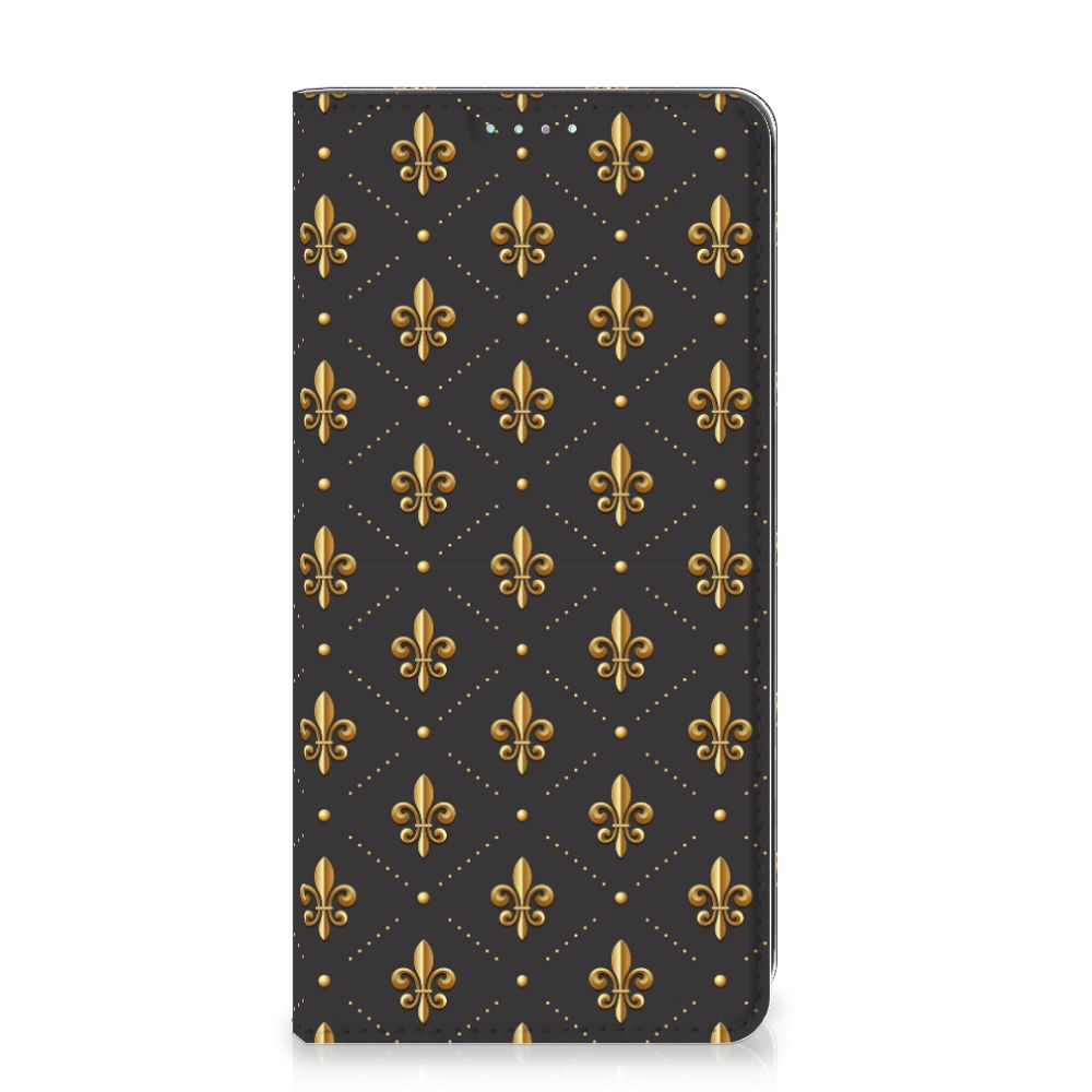 Samsung Galaxy A41 Hoesje met Magneet Franse Lelie - B2C Telecom
