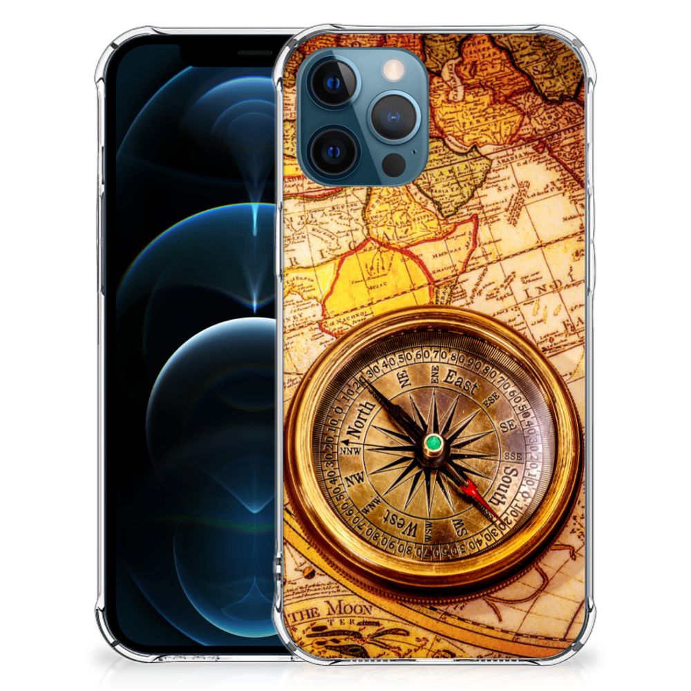 iPhone 12 | 12 Pro Telefoonhoesje met valbescherming Kompas