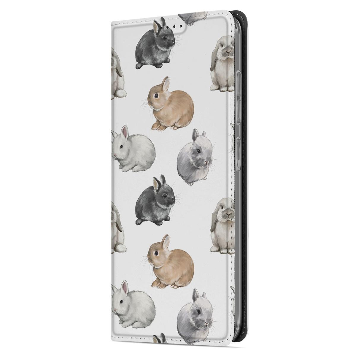 Samsung Galaxy A56 A36 Hoesje Konijntjes positie 5