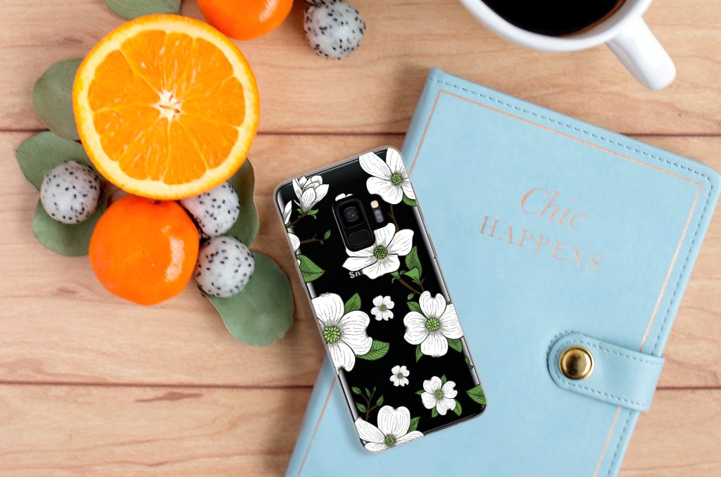 Samsung Galaxy S9 TPU Case Dogwood Flowers