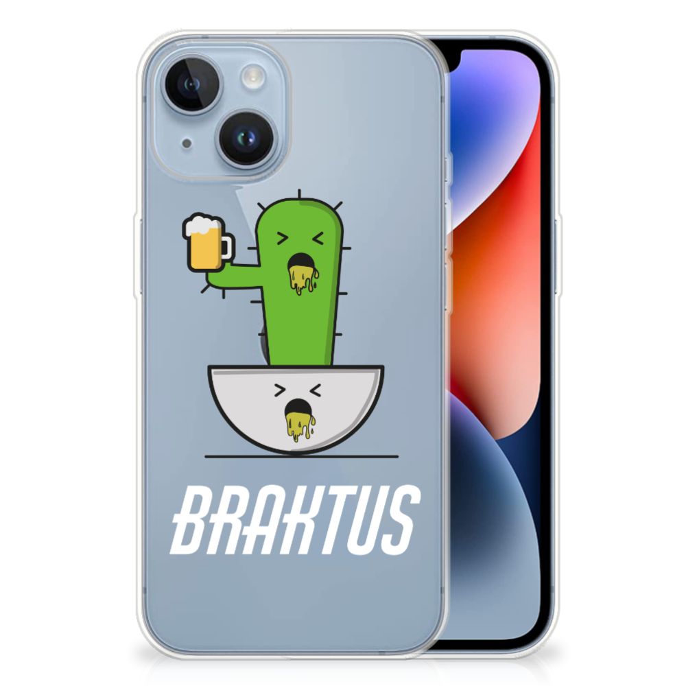 Apple iPhone 14 Telefoonhoesje met Naam Braktus