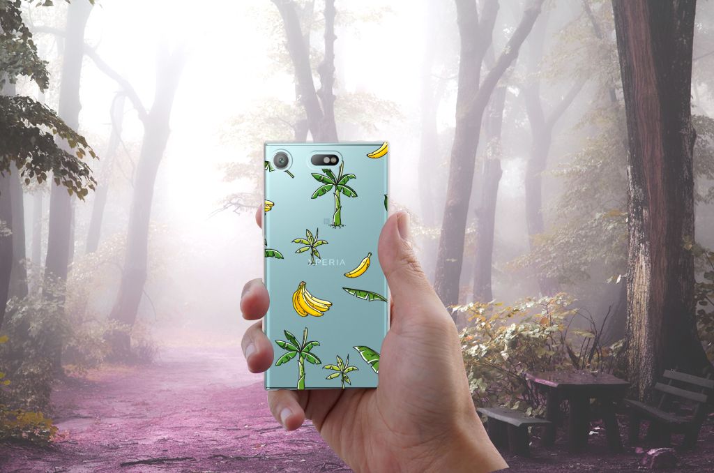 Sony Xperia XZ1 Compact TPU Case Banana Tree