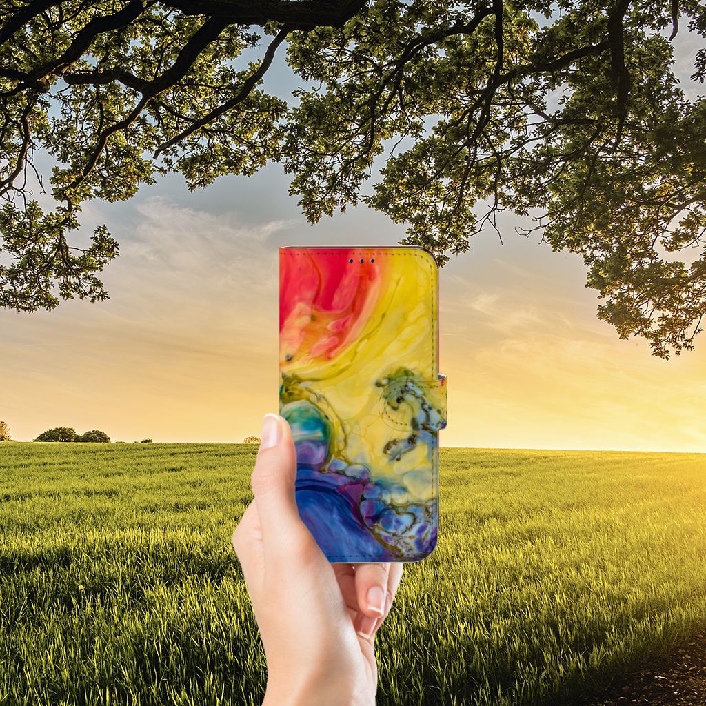 Hoesje OnePlus Nord CE 2 Watercolor Dark