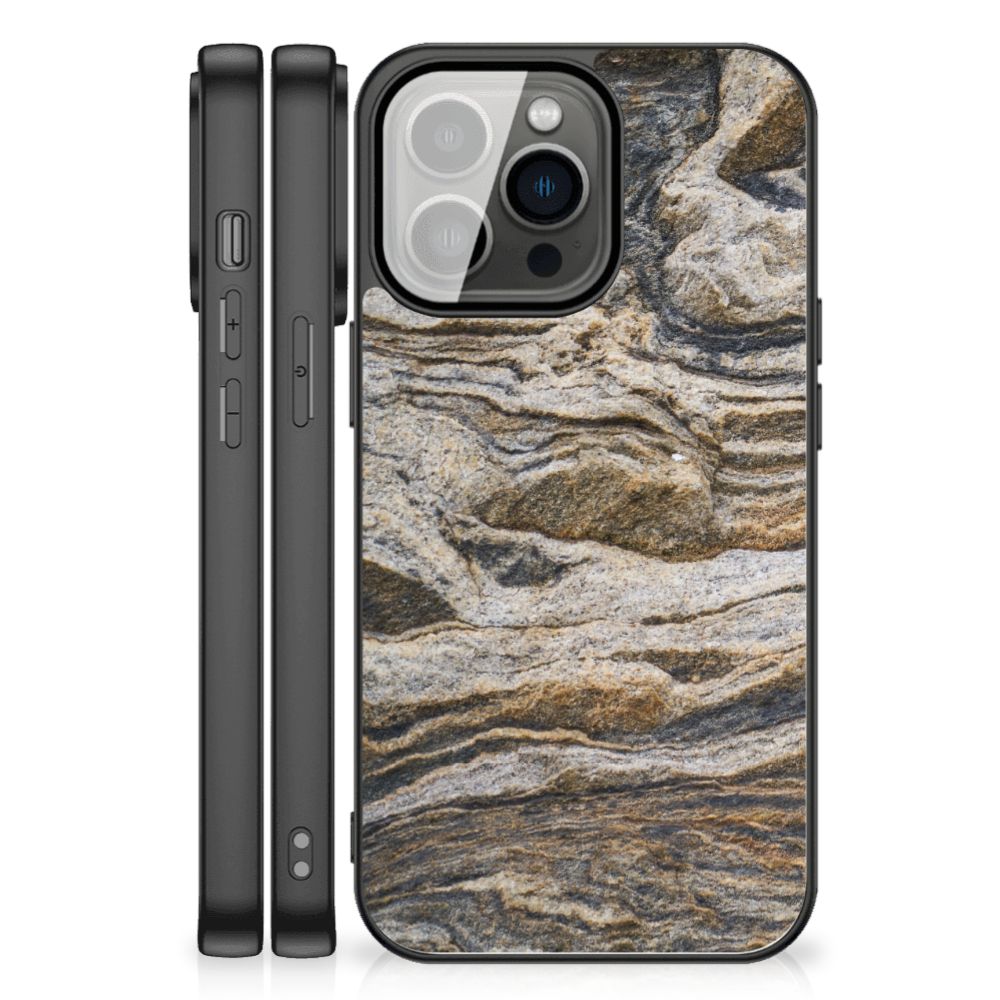 iPhone 13 Pro Max Marmeren Print Telefoonhoesje Steen B2C Telecom
