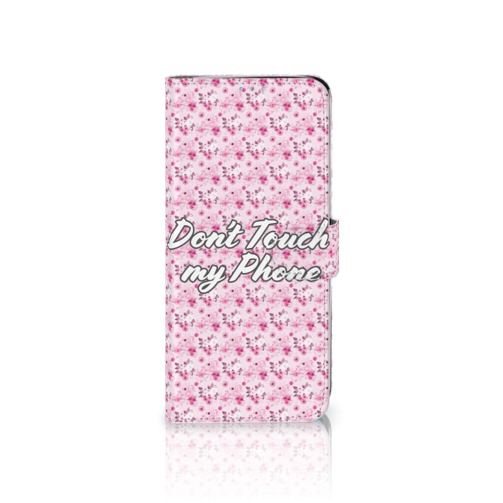 Samsung Galaxy S20 Ultra Portemonnee Hoesje Flowers Pink DTMP