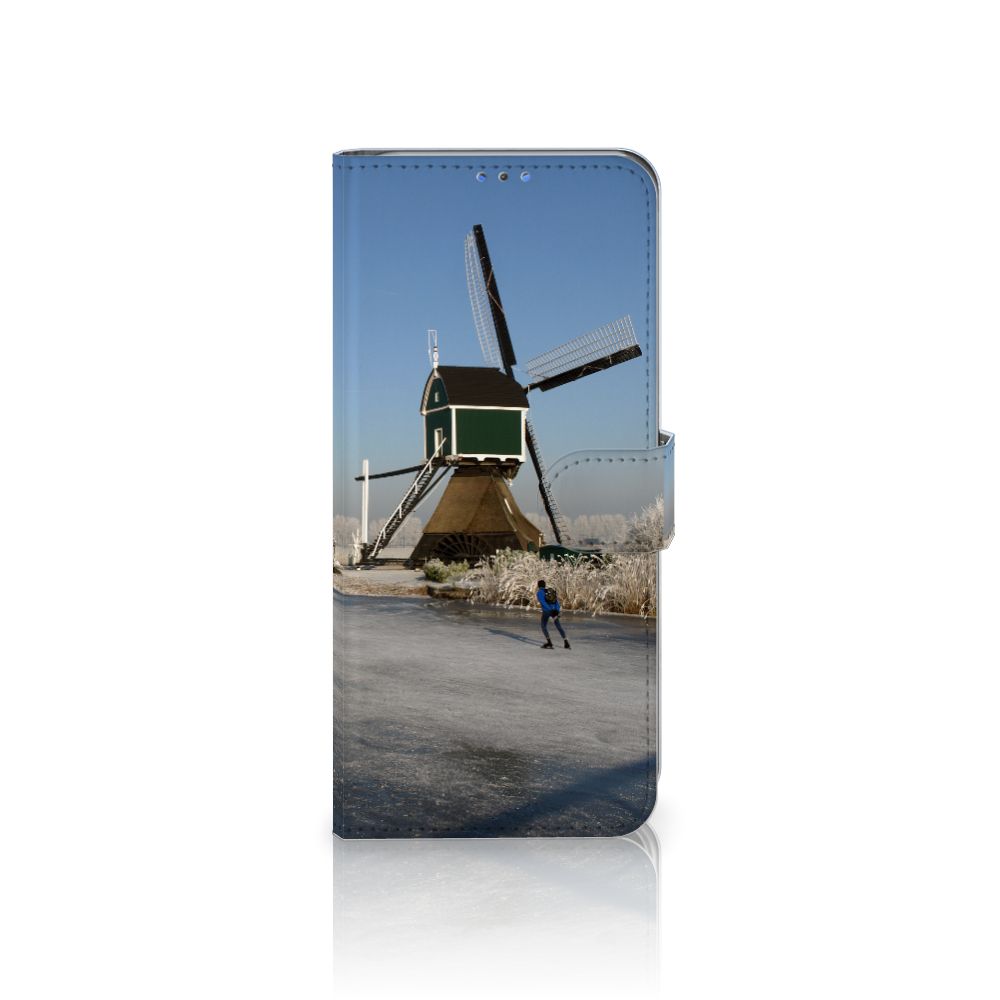 Motorola G8 Power Lite Flip Cover Schaatsers