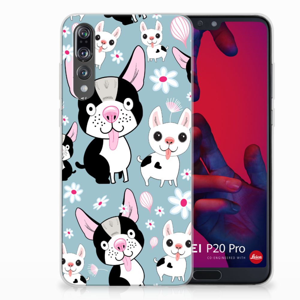 Huawei P20 Pro TPU Hoesje Hondjes