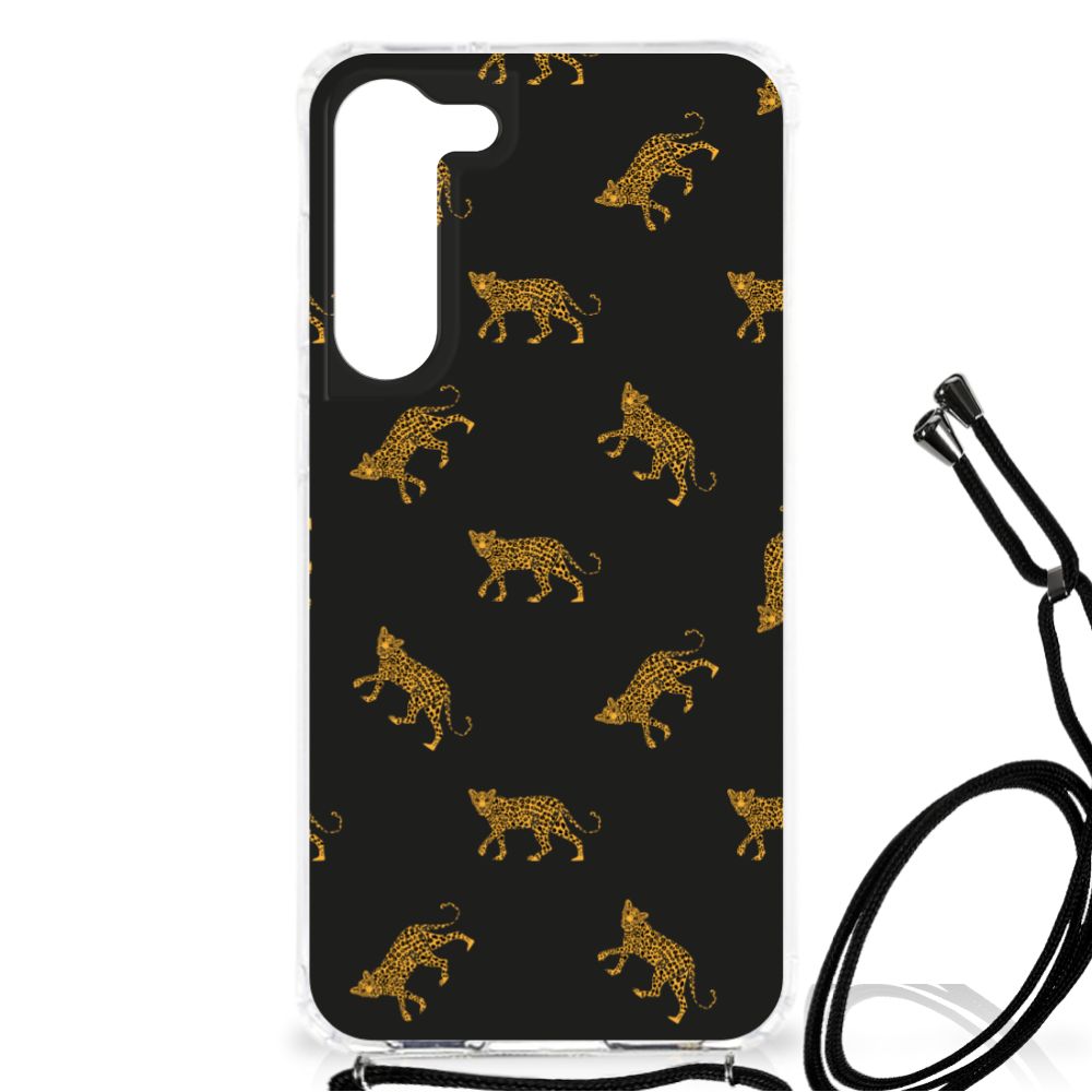 Case Anti-shock voor Samsung Galaxy S23 Plus Leopards