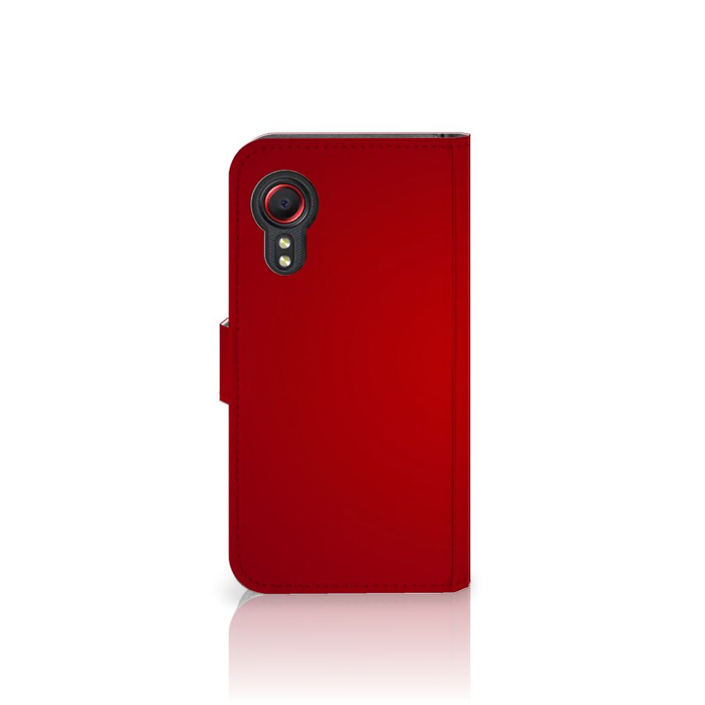 Samsung Galaxy Xcover 5 Wallet Case met Pasjes Liefde - Origineel Romantisch Cadeau