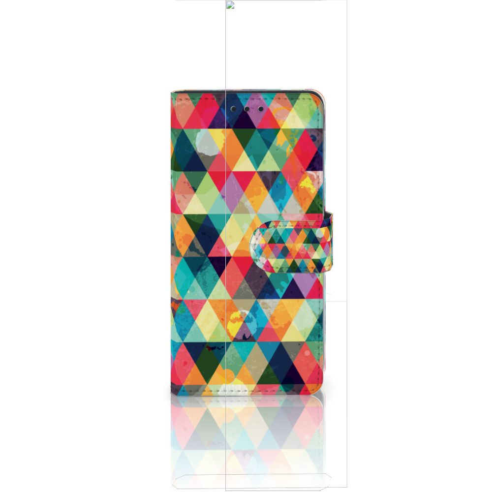 Huawei Ascend P8 Lite Telefoon Hoesje Geruit