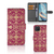 Wallet Case OPPO Reno4 Z Barok Pink