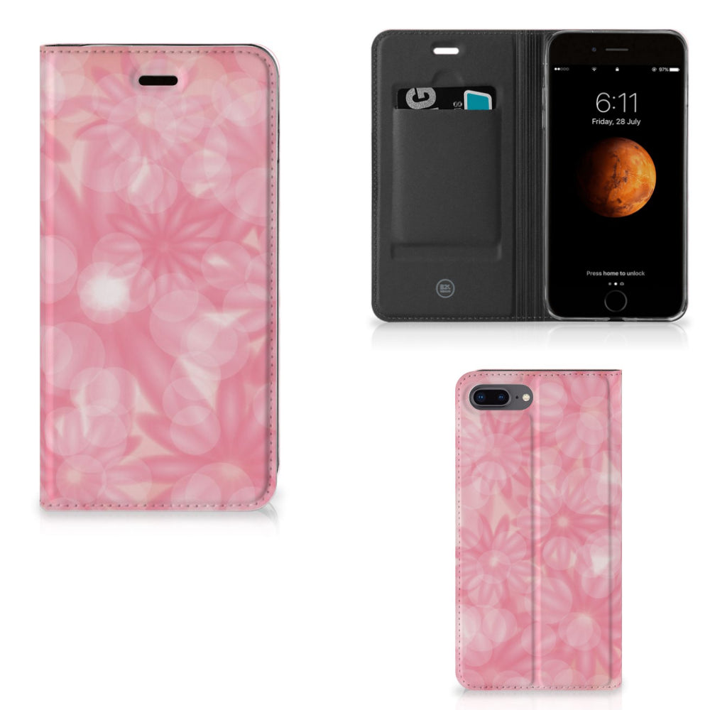 Apple iPhone 7 Plus | 8 Plus Smart Cover Spring Flowers