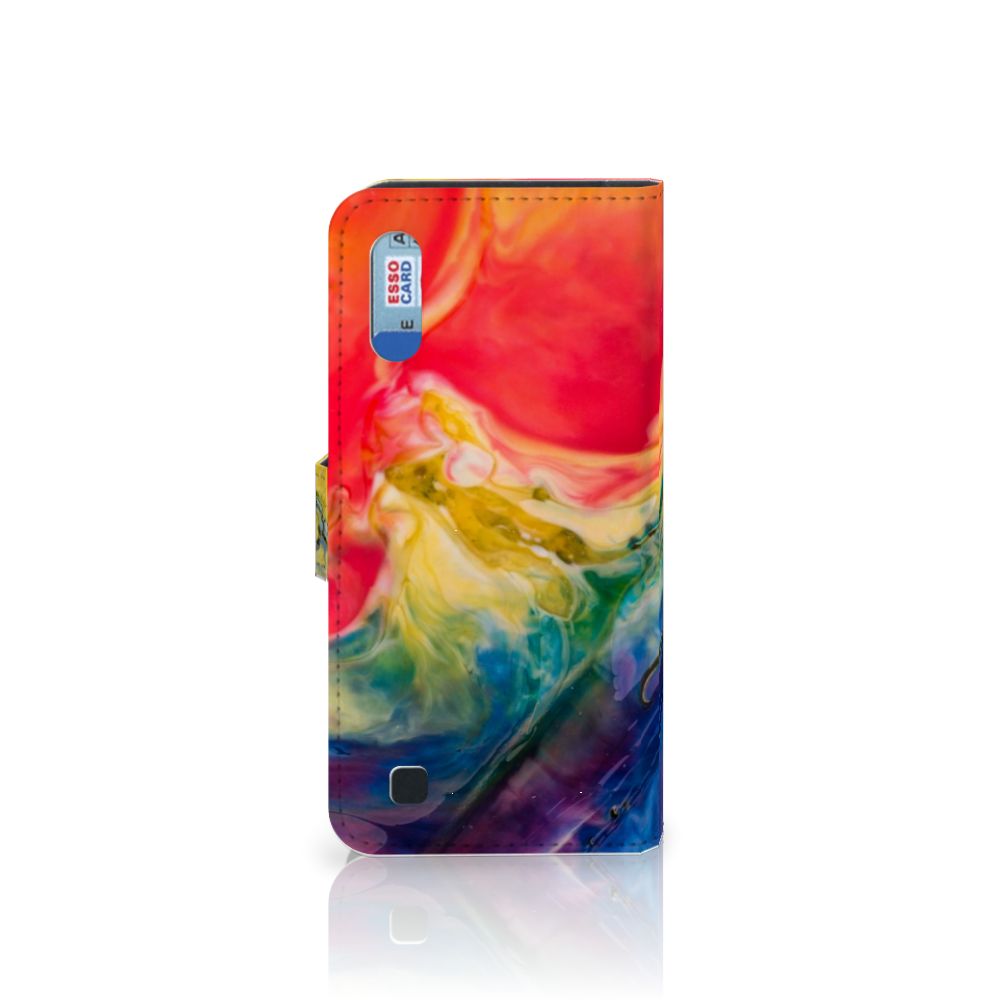 Hoesje Samsung Galaxy M10 Watercolor Dark