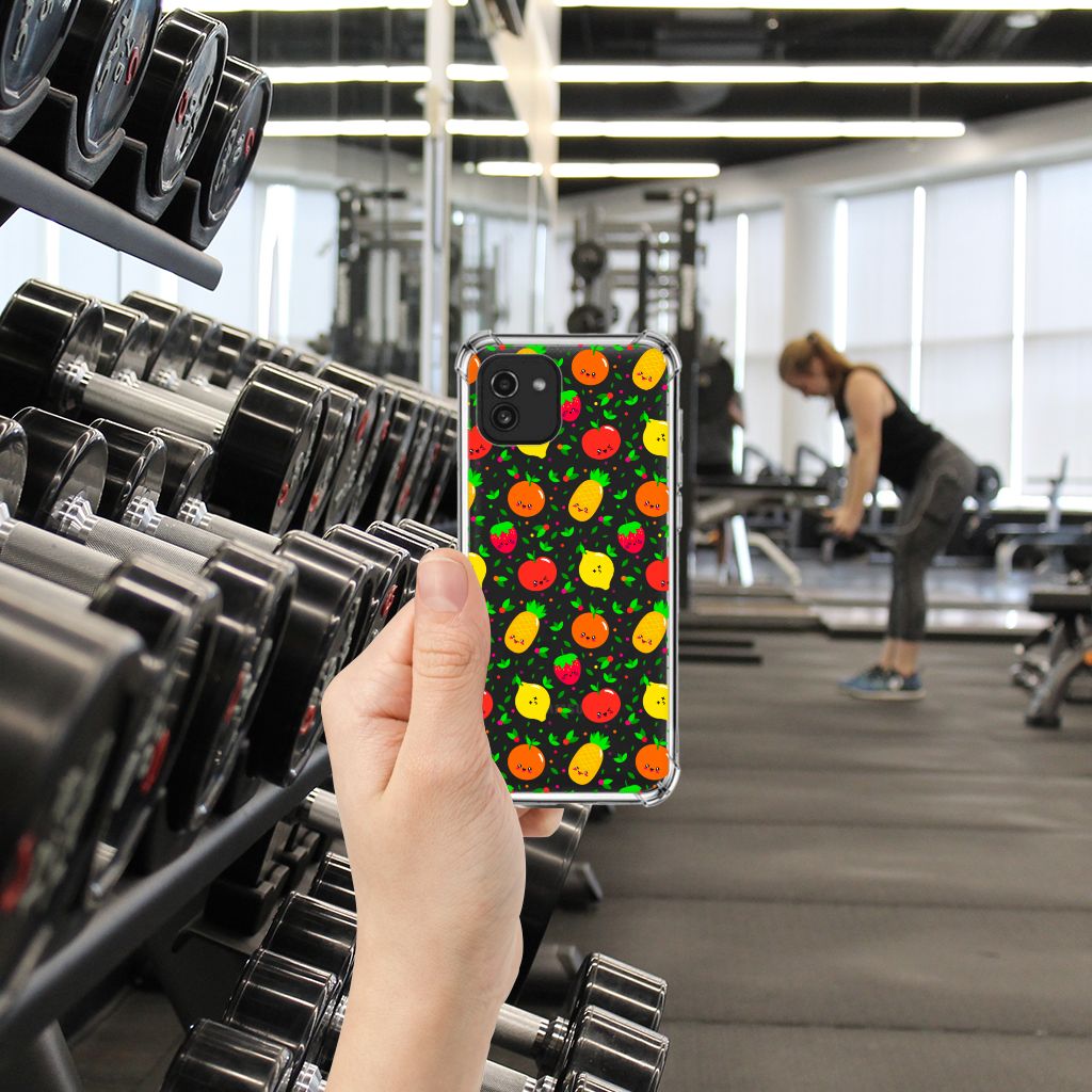 Samsung Galaxy A03 Beschermhoes Fruits B2C Telecom