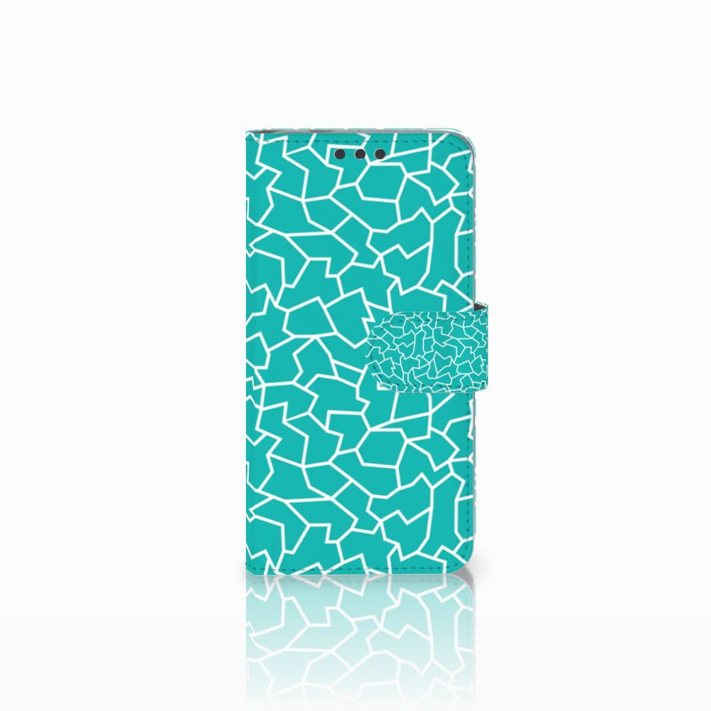 Microsoft Lumia 650 Hoesje Cracks Blue