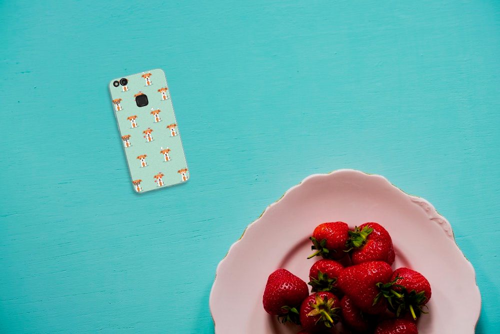 Huawei P10 Lite TPU Hoesje Pups