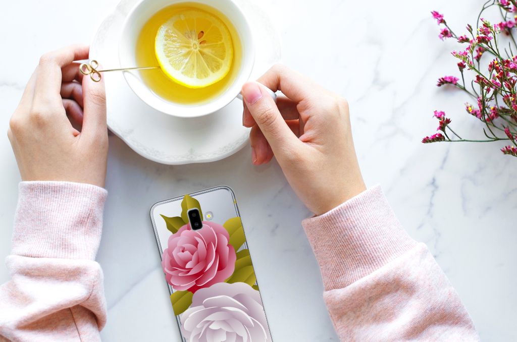 Samsung Galaxy J6 Plus (2018) TPU Case Roses