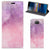 Bookcase Sony Xperia 10 Pink Purple Paint