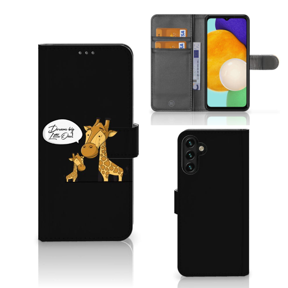 Samsung Galaxy A04s | Samsung Galaxy A13 5G Leuk Hoesje Giraffe