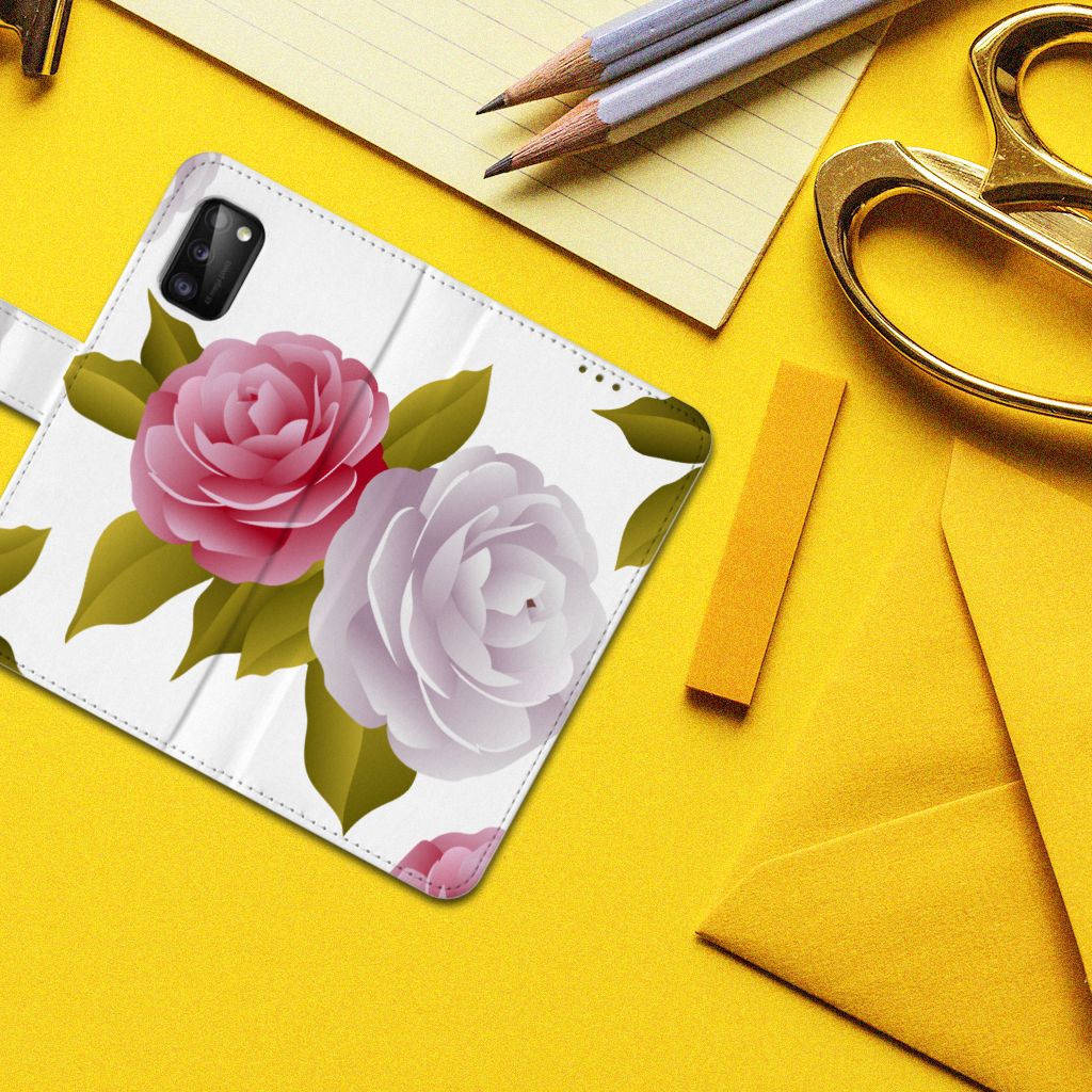 Samsung Galaxy A41 Hoesje Roses