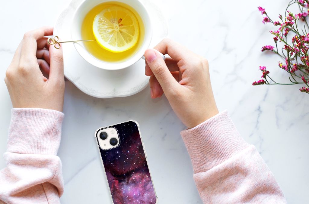 Shockproof Case voor iPhone 13 mini Galaxy - B2C Telecom