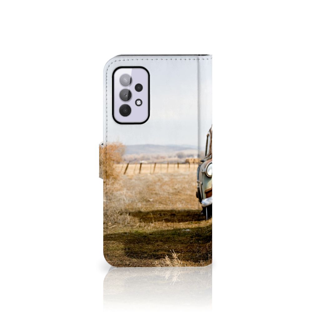 Samsung Galaxy A33 5G Telefoonhoesje met foto Vintage Auto