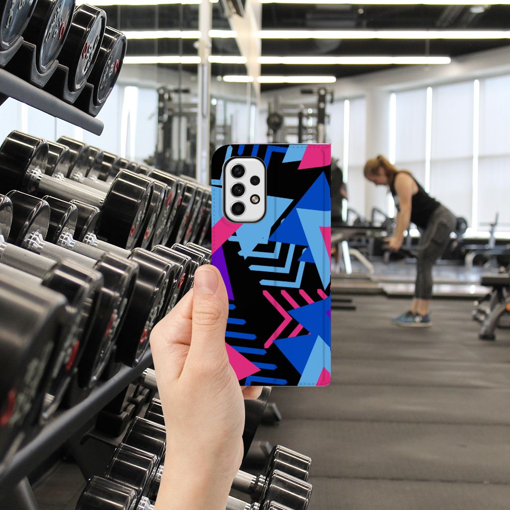 Samsung Galaxy A23 Stand Case Funky Triangle - B2C Telecom