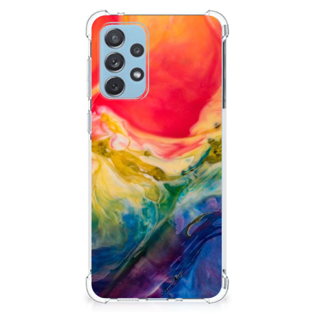 Back Cover Samsung Galaxy A73 Watercolor Dark B2C Telecom