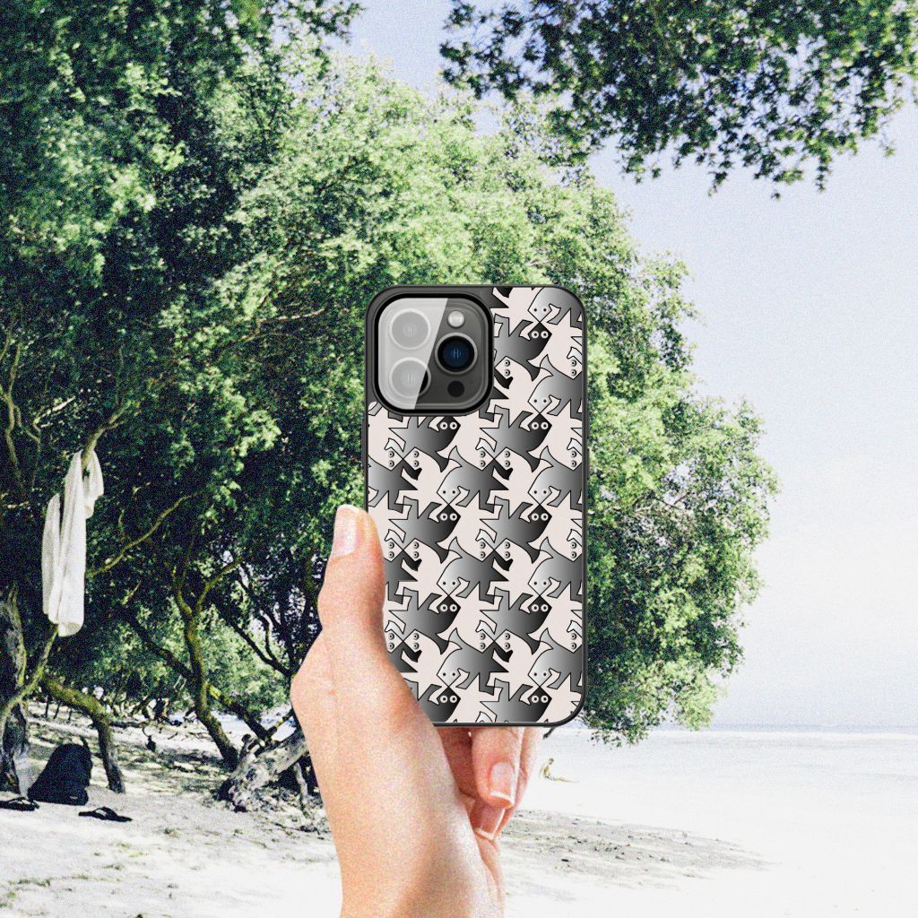 iPhone 13 Pro Dierenprint Telefoonhoesje Salamander Grey B2C Telecom