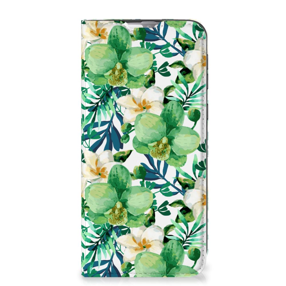 Samsung Galaxy M31 Smart Cover Orchidee Groen - B2C Telecom