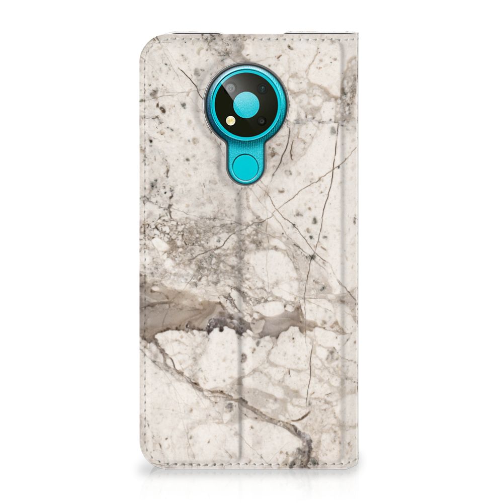 Nokia 3.4 Standcase Marmer Beige - B2C Telecom