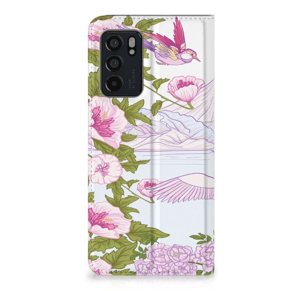 OPPO Reno6 5G Hoesje maken Bird Standing - B2C Telecom