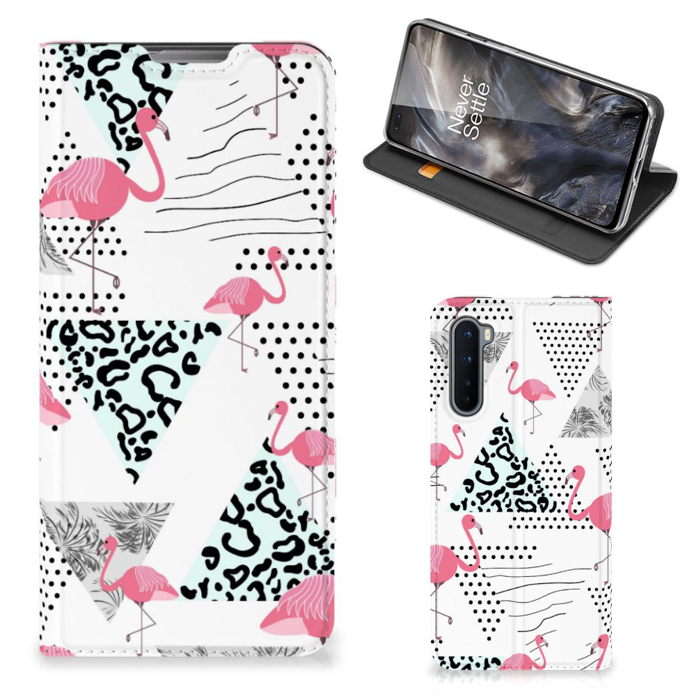 OnePlus Nord Hoesje maken Flamingo Triangle