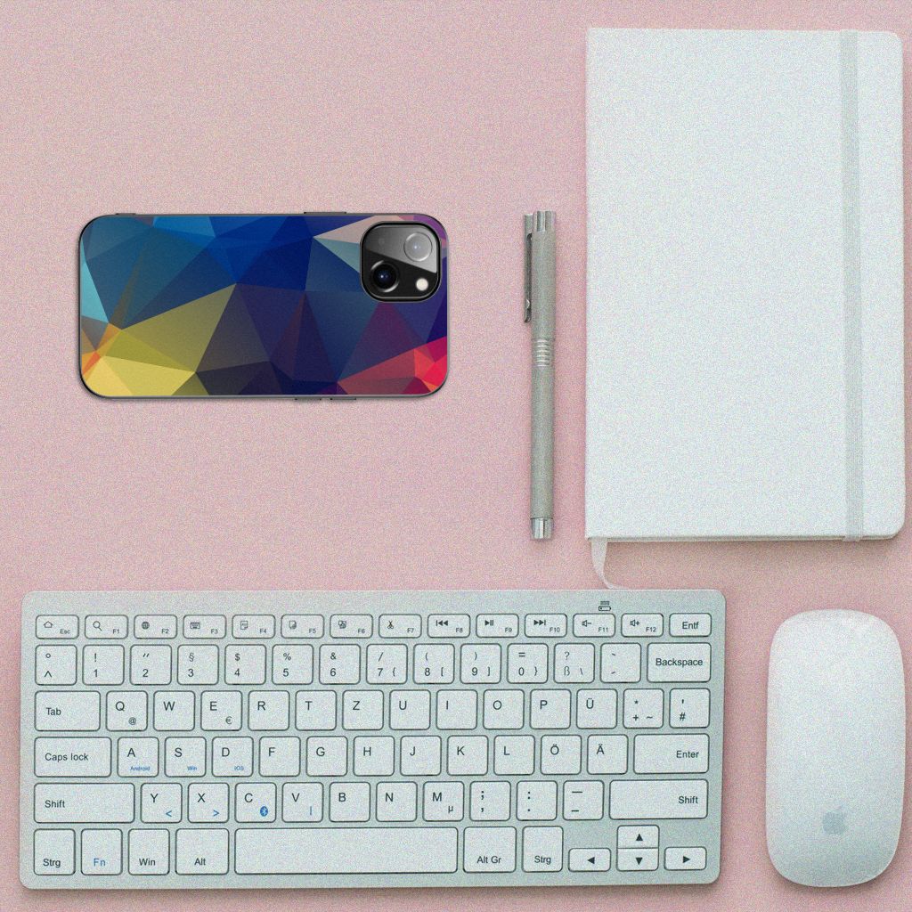 Apple iPhone 13 Backcover Polygon Dark B2C Telecom