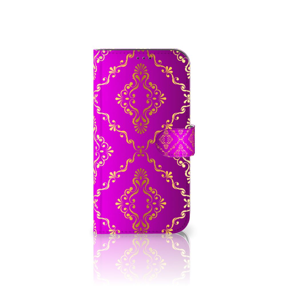 Wallet Case Apple iPhone 12 Pro Max Barok Roze