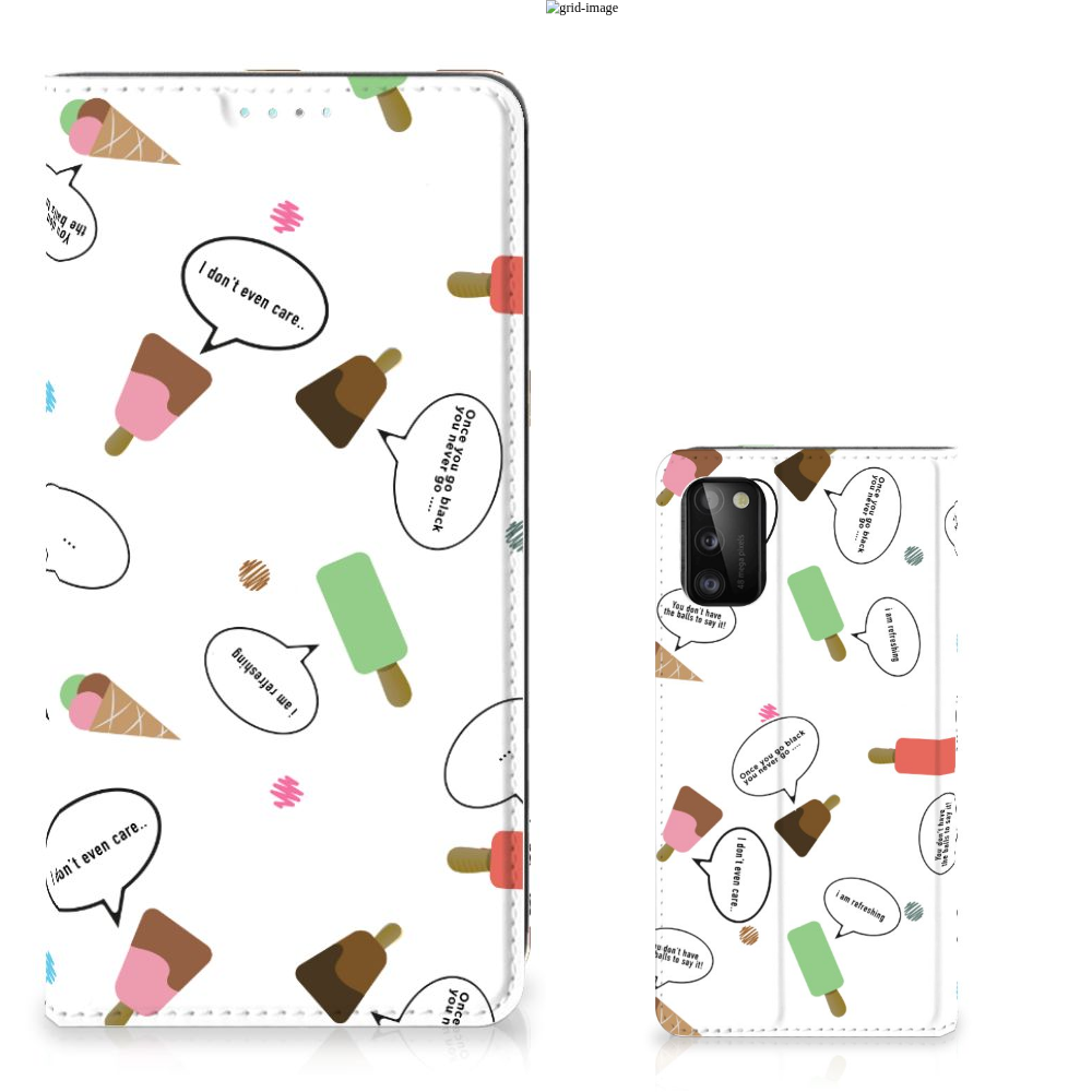 Samsung Galaxy A41 Flip Style Cover IJsjes - B2C Telecom