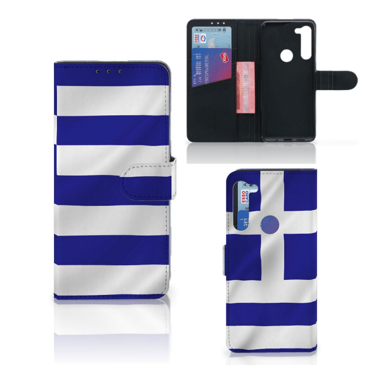 Motorola G8 Power Bookstyle Case Griekenland