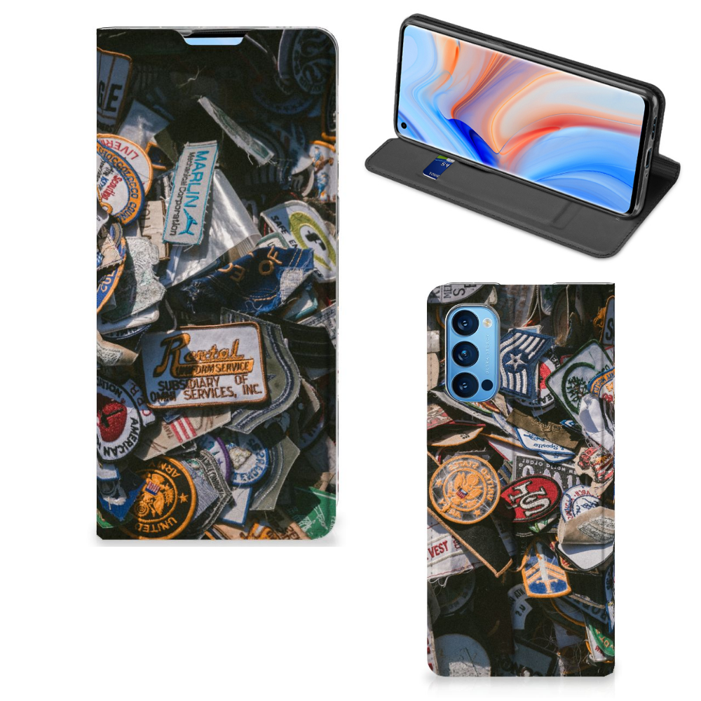 OPPO Reno4 Pro 5G Stand Case Badges - B2C Telecom