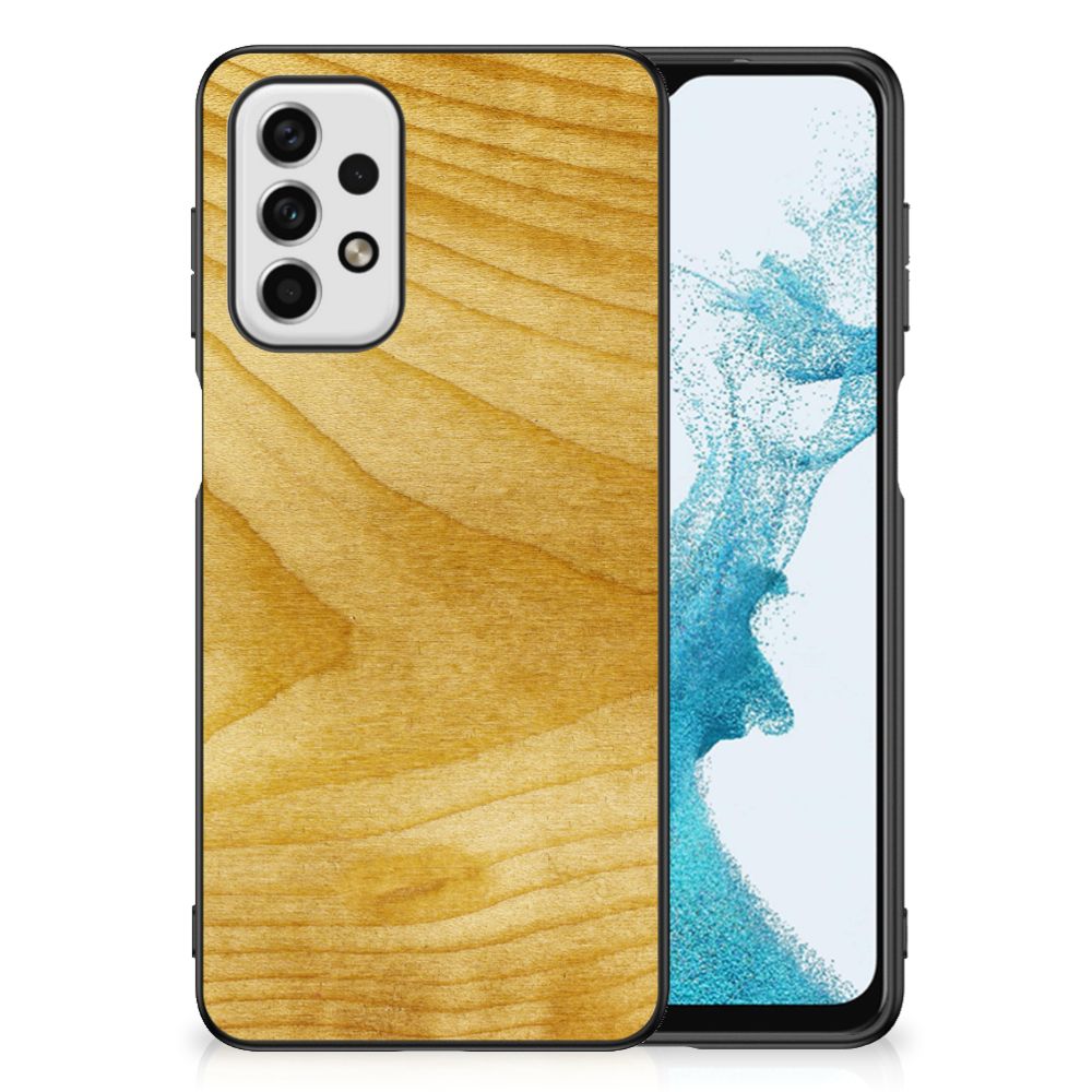 Samsung Galaxy A23 Houten Print Telefoonhoesje Licht Hout B2C Telecom