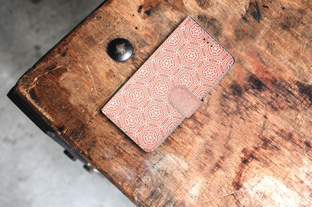 Huawei P10 Lite Telefoon Hoesje Pattern Orange