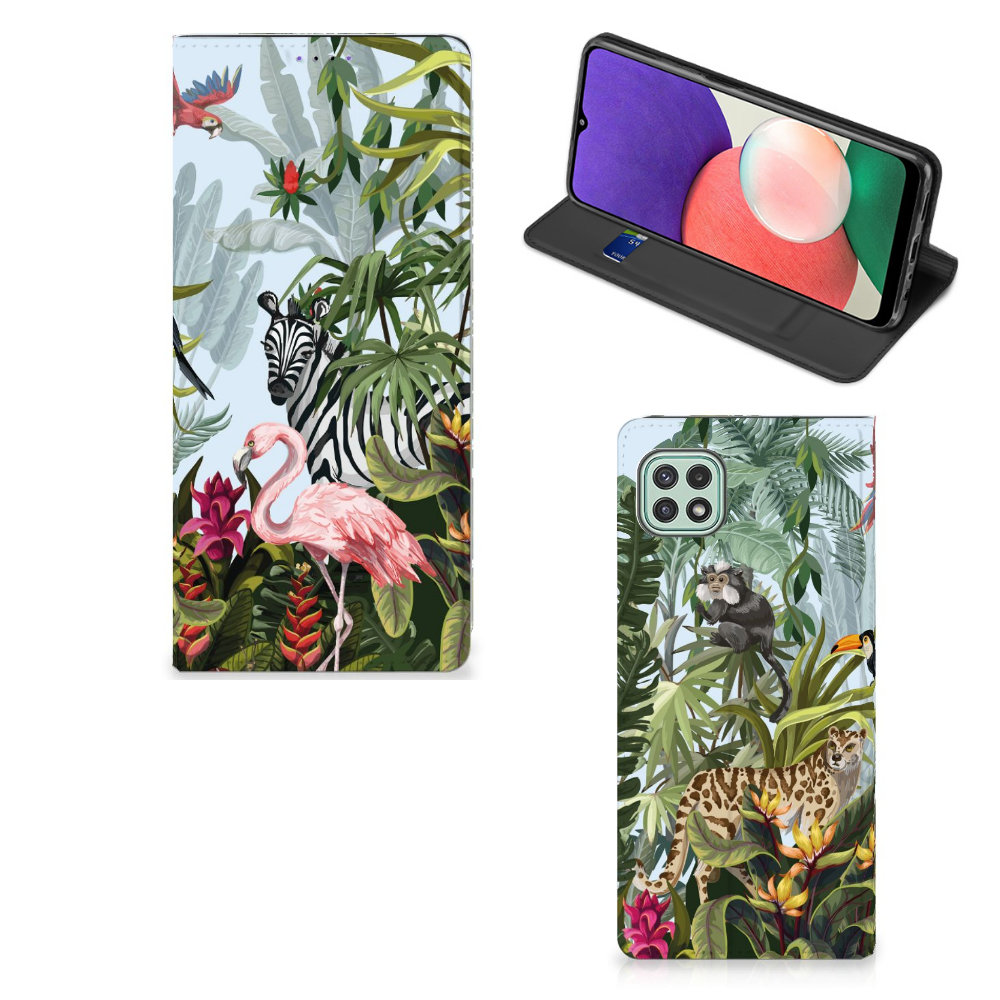 Hoesje maken voor Samsung Galaxy A22 5G Jungle - B2C Telecom