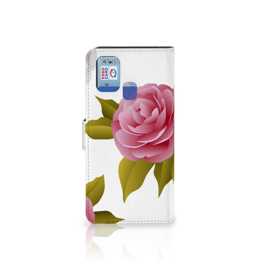 Samsung Galaxy M31 Hoesje Roses