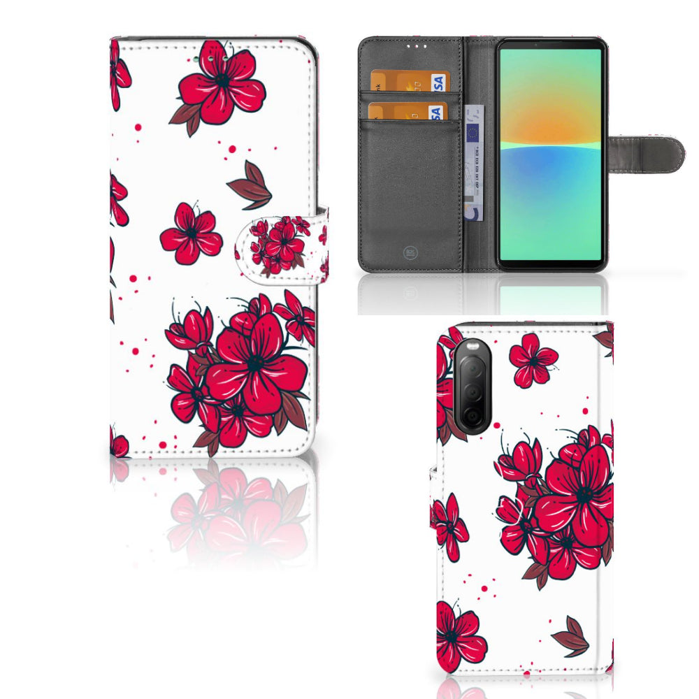 Sony Xperia 10 IV Hoesje Blossom Red