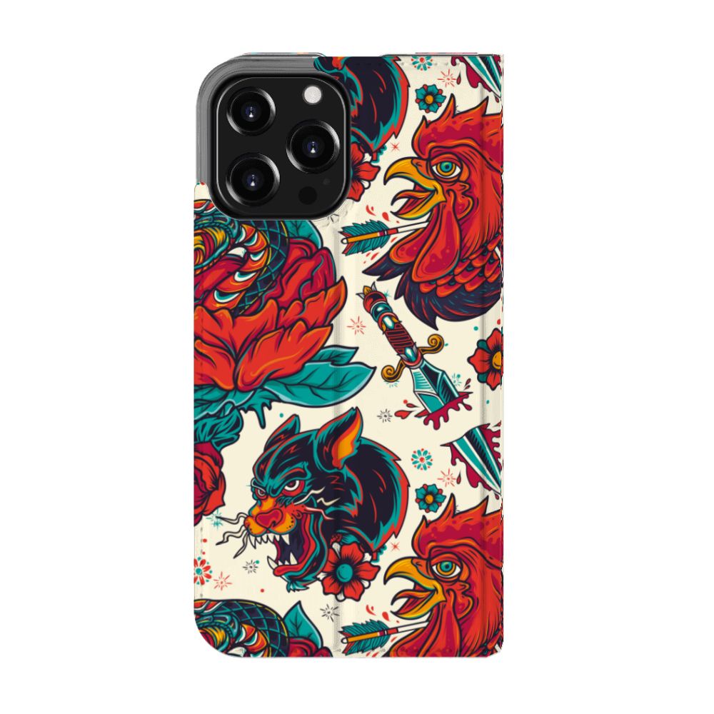 Stand Case voor iPhone 13 Pro Max Old Skool - B2C Telecom