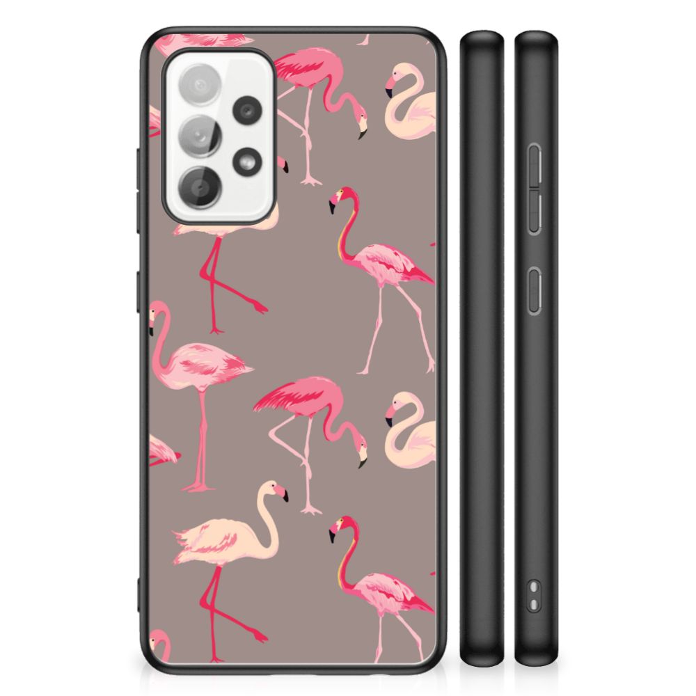 Samsung Galaxy A52 | A52s (5G/4G) Dierenprint Telefoonhoesje Flamingo